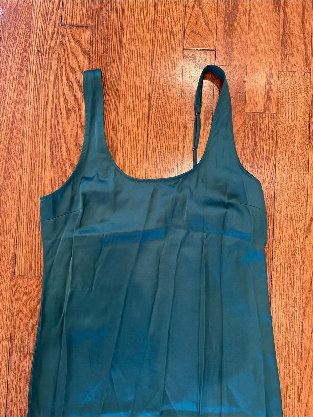 Abercrombie & Fitch Sleek Emerald Green Slip Dress - Women